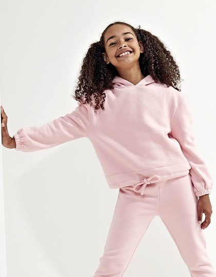Kinder Hooded Tri Dri Recycled Cropped Oversize