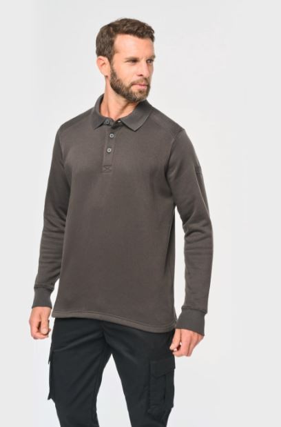 Werktrui WK Sweater met polokraag