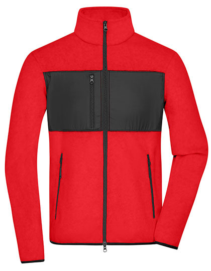 Heren Fleecevest James & Nicholson JN1312