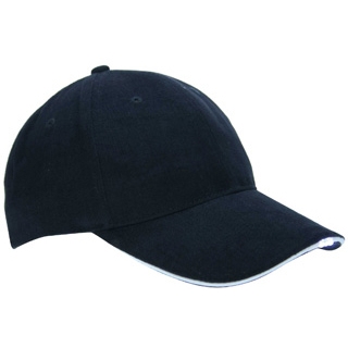 Cap 6 panel Heavy Brushed with Lights