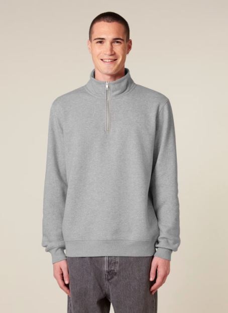 Heren Sweater Stanley Stella Trucker 2.0 Half Zip