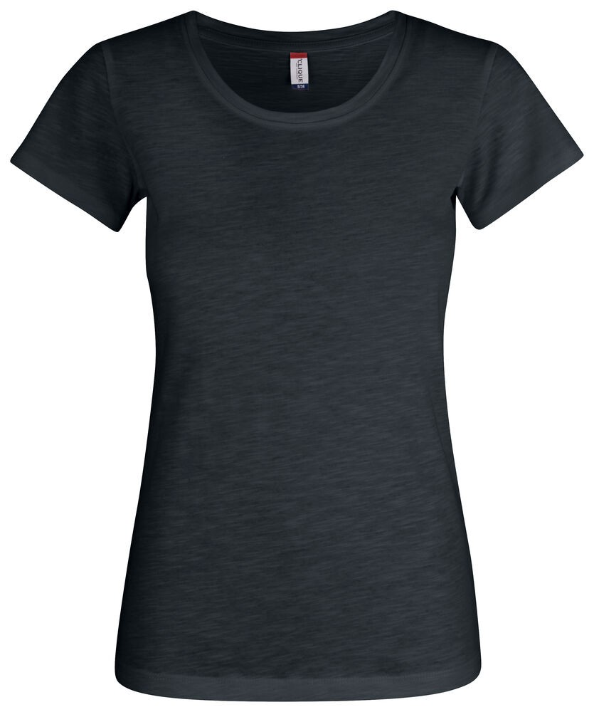 Dames T-shirt Clique Slub-T
