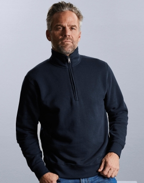 Heren Sweater Russell R-270M-0 Authentic 1/4 Zip