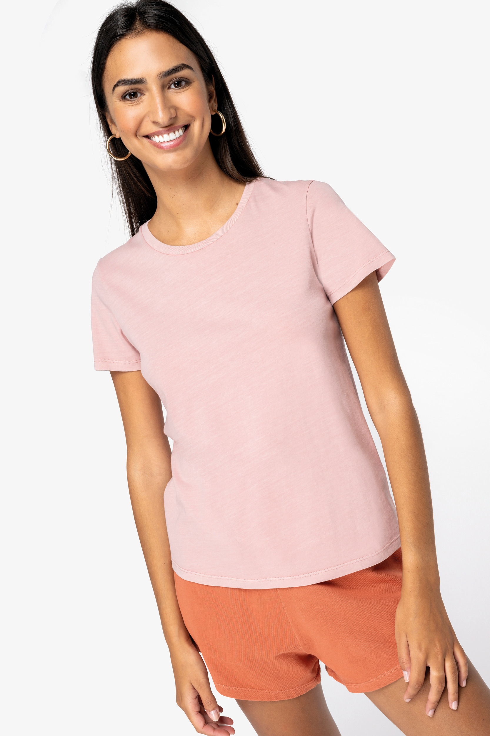Dames T-shirt Native Spirit Ecologisch verwassen