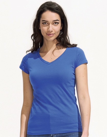 Dames T-shirt Sols V-Neck Victory