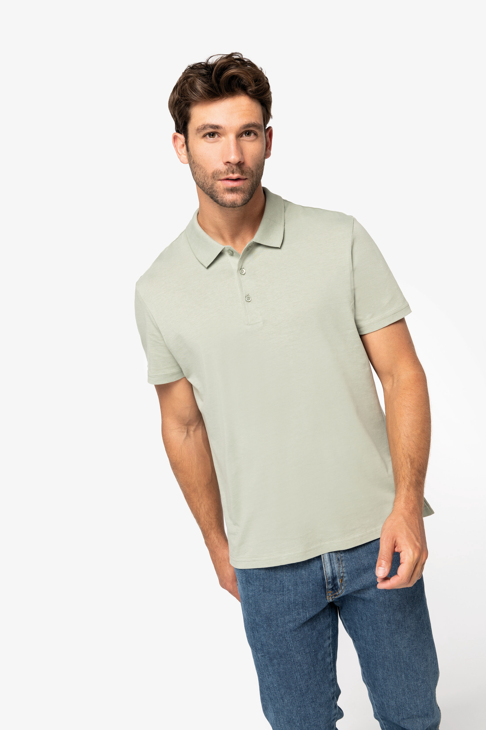 Heren Polo Native Spirit Ecologische NS200