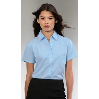 Dames blouse korte mouw Oxford Russell 933F