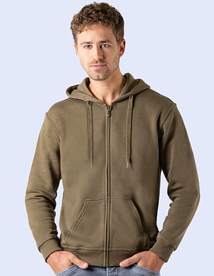 Heren Hoodie met Rits Starworld SW250