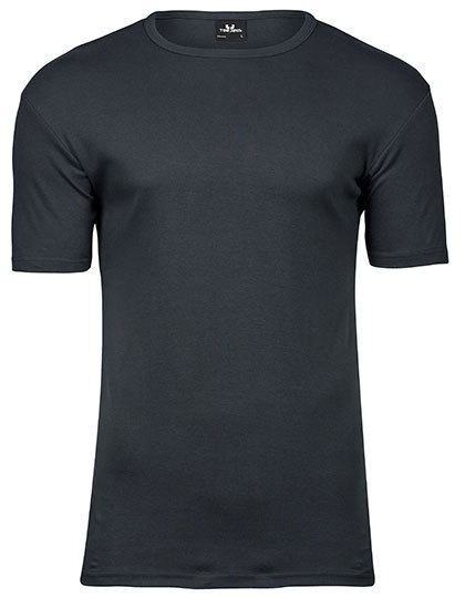 Mens Interlock T-Shirt Dark Grey