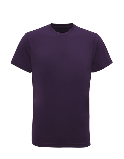 Heren Sportshirt TriDri Hexoflage performance TR010 Bright Purple