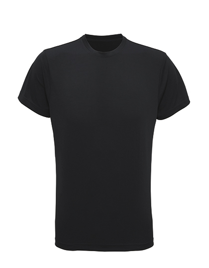 Heren Sportshirt TriDri Hexoflage performance TR010 Zwart