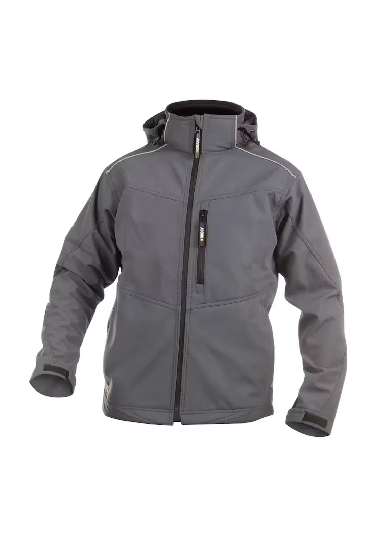 DASSY Softshell Jas Tavira 300304 - DASSY Softshell Jas Tavira 300304 CEMENT GRIJS