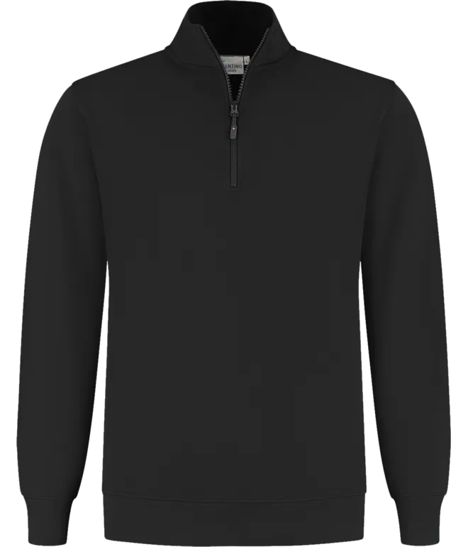 Heren Sweater Santino LUX in Heren Sweater Santino LUX Zwart