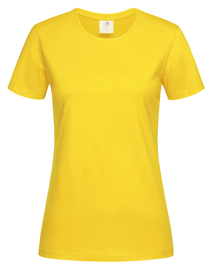 Dames T-shirt Classic-T Fitted Stedman ST2600 - Yellow