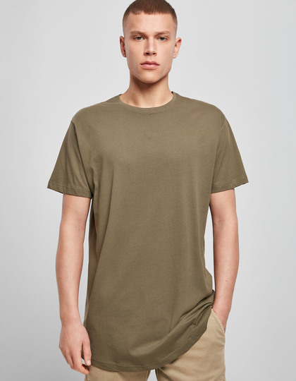 Heren T-shirt Extra Lang Build Your Brand BY028