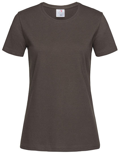 Dames T-shirt Classic-T Fitted Stedman ST2600 - Dark Chocolate