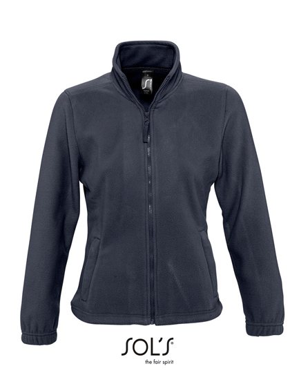 Dames Fleece Vest Sols North 54500 Navy