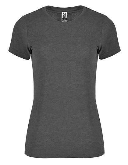 Dames T-shirt FOX Roly CA6661 - Heather Black