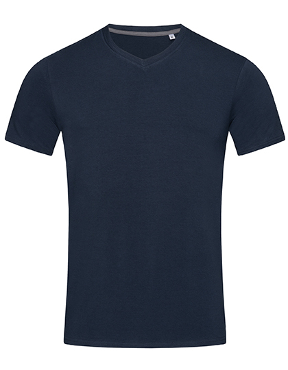 Heren T-shirt V Hals Stedman Clive ST9610 - Marina Blue
