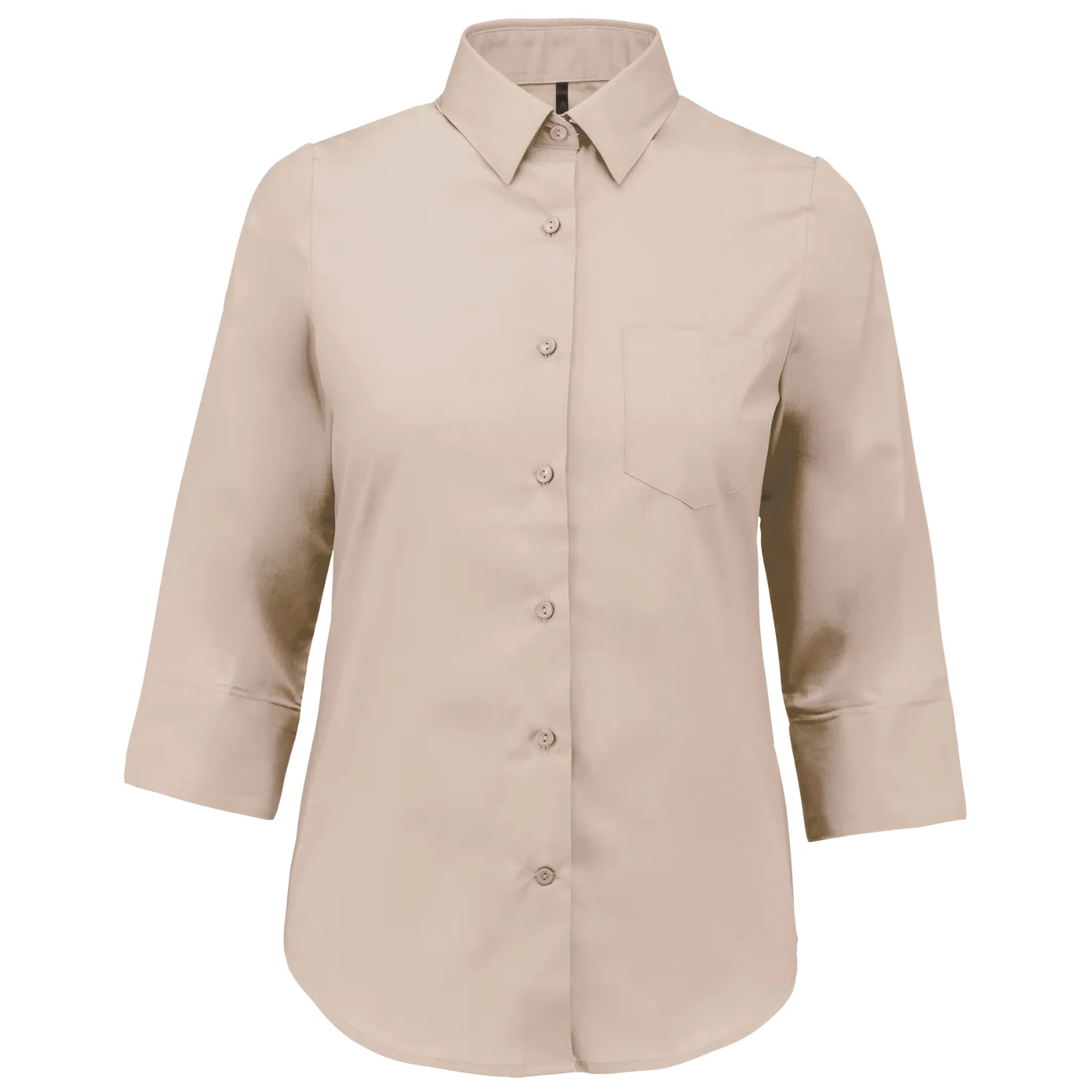 Dames Blouse 3/4 mouw Kariban K558 in Dames Blouse 3-4 mouw Kariban K558 ANGORA