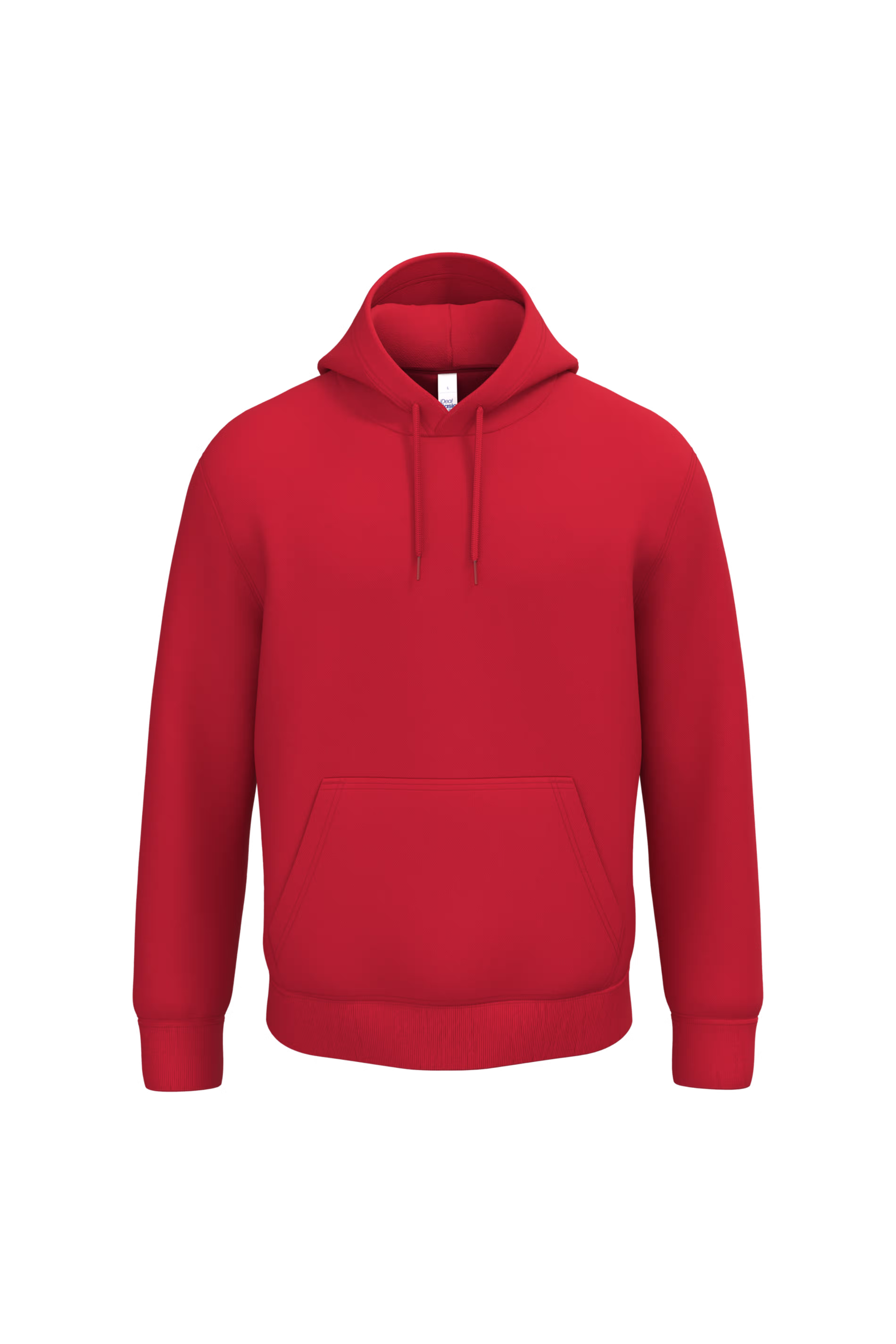 Goedkope heren Hoodie iDeal Basic Brand IB402 - Ideal Red