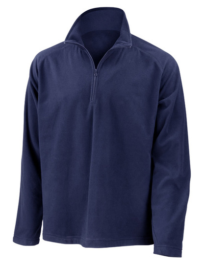 Heren Fleece Sweater Result R112X Navy