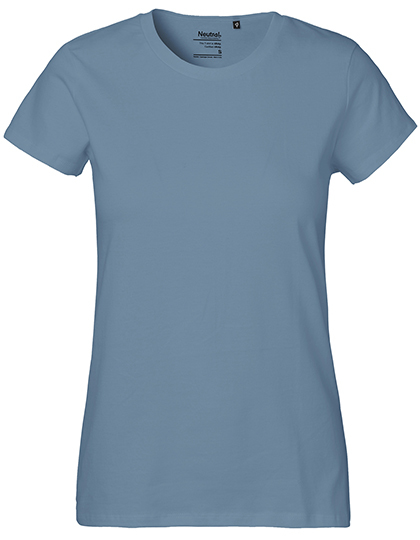 Dames T-shirt Neutral Classic O80001 - Dusty Indigo