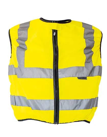 Veiligheid Hesje Korntex Biker  in Veiligheid Hesje Korntex Biker Signaal Geel