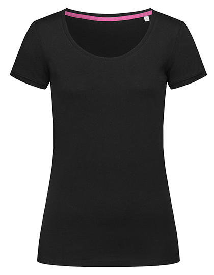 Dames T-shirt Morgan Stedman ST9120 - Black Opal