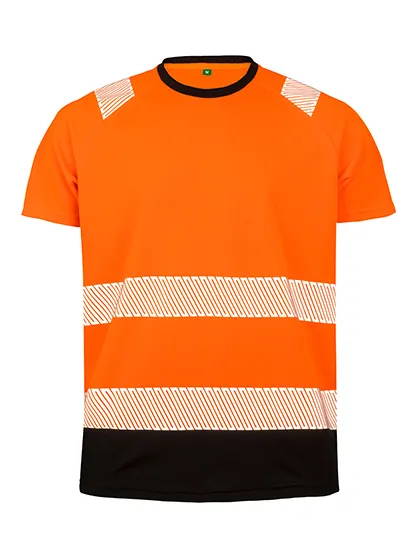 Veiligheid T-shirt Result Recycled R502X in Veiligheid T-shirt Result Recycled R502X Fluoriserend Oranje-zwart