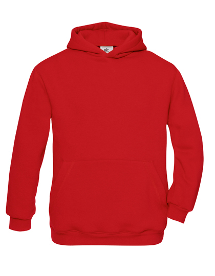 Hooded Kids Sweat B&C red