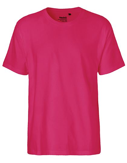 Heren T-shirt Neutral Classic O60001 - Pink