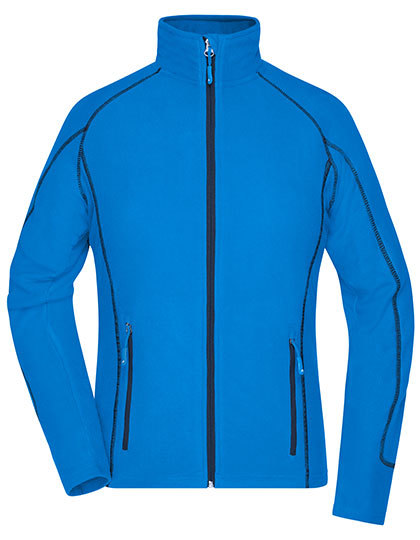 Dames Fleece Vest Daiber JN596 Aqua-Navy