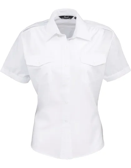 Dames Blouse Premier Workwear Pilot PR312 in Dames Blouse Premier Workwear Pilot PR312 Wit