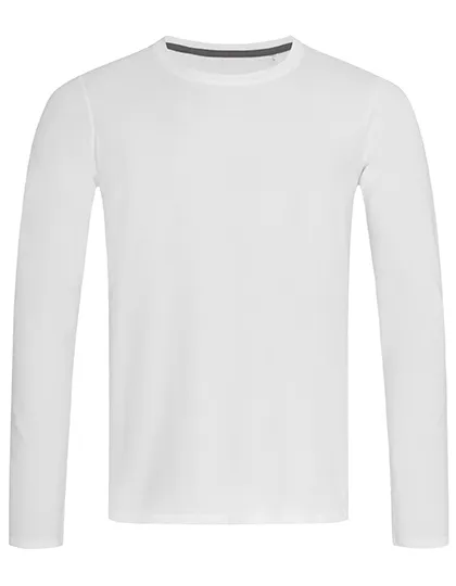 Heren T-shirt Lange Mouw Stedman Clive ST9620 in Heren T-shirt Lange Mouw Stedman Clive ST9620 - White