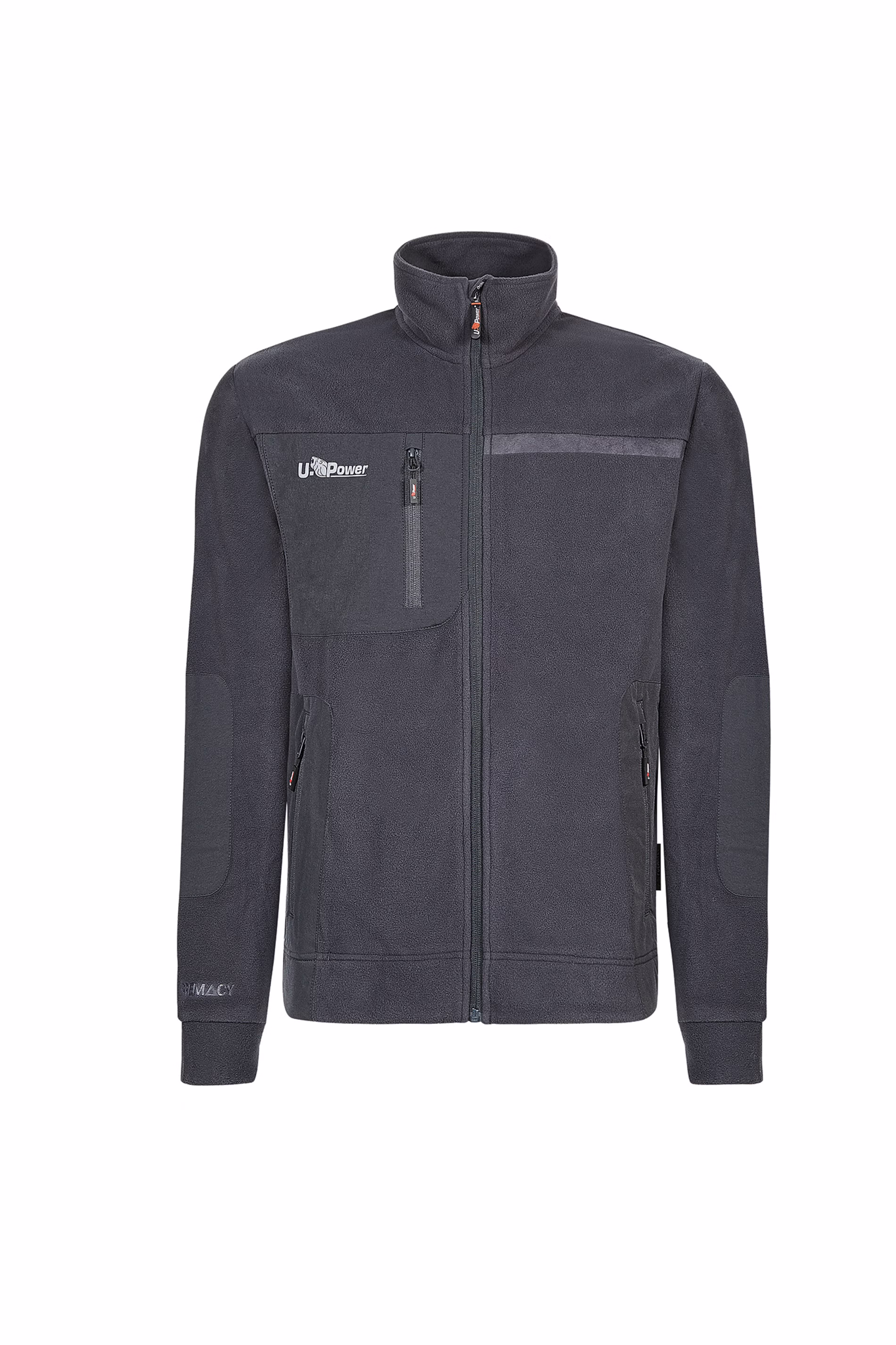 Heren Fleece vest Venus U-POWER UPFU225 ASPHALT GREY