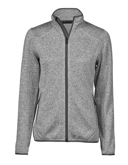 Dames Fleece vest Tee Jays 9616 Grey Melange