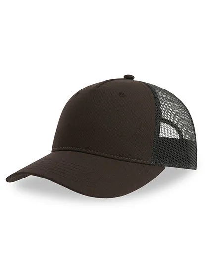 Cap 5 Panel  Atlantis Headwear Zion ZIOC in Cap 5 Panel  Atlantis Headwear Zion ZIOC - Brown/Black