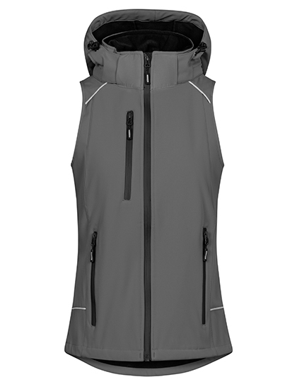 Dames Softshell Bodywarmer Promodoro 7845 Steel Grey