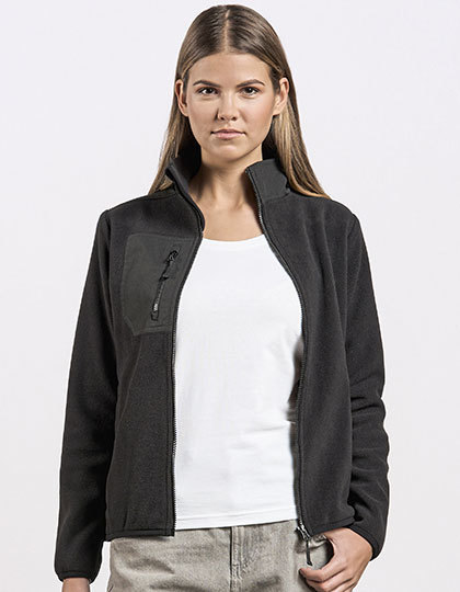 Dames Fleece Vest Promodoro Canvas 7955 Zwart
