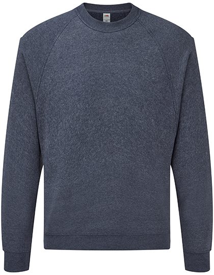 Sweater Raglan Fruit of the Loom 62-216-0 heather Navy