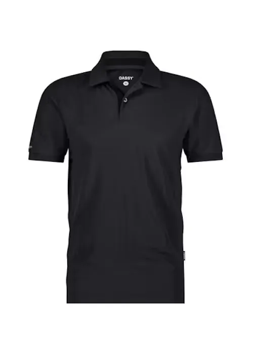 DASSY Polo Traxion Next 710079 in DASSY Polo Traxion Next 710079 ZWART