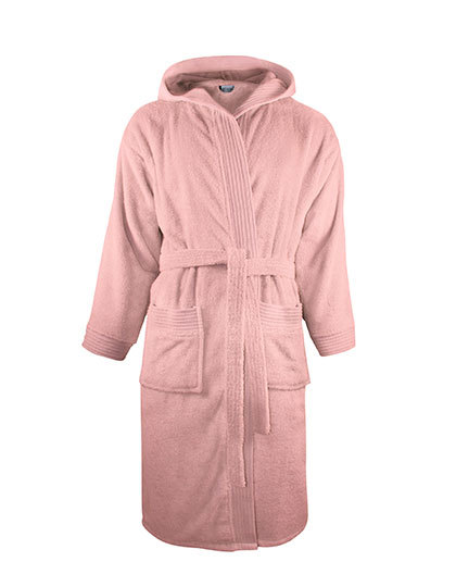 Badjas Hoodie The One Towelling T1-BH Salmon
