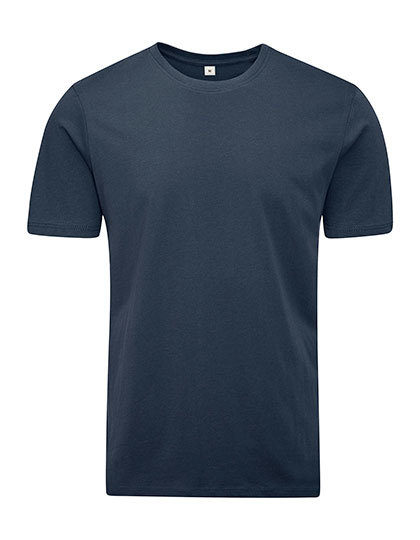 Heren T-shirt Organisch Mantis M01 - Navy