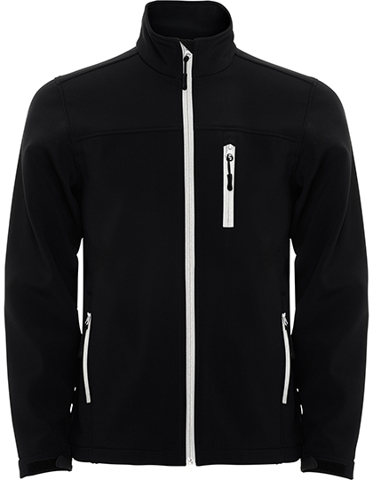 Heren Softshell Jas Antartida Roly SS6432 zwart