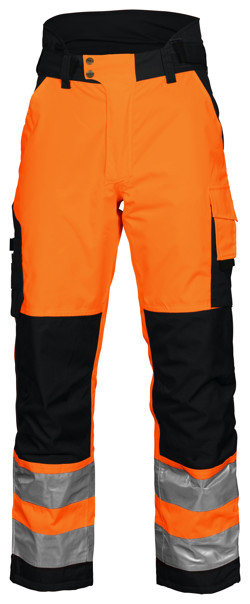 Projob werkbroek gevoerd 646514 Oranje-Zwart