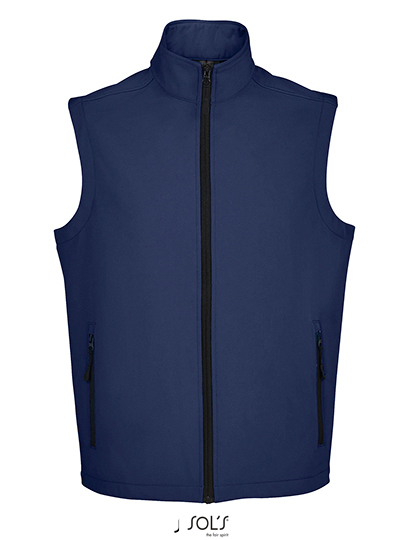 Heren Softshell Bodywarmer Sols Race 02887 french Navy