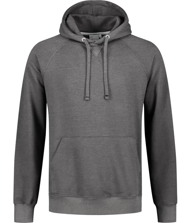 Heren Hooded Sweater Santino Rens in Heren Hooded Sweater Santino Rens Dark Grey