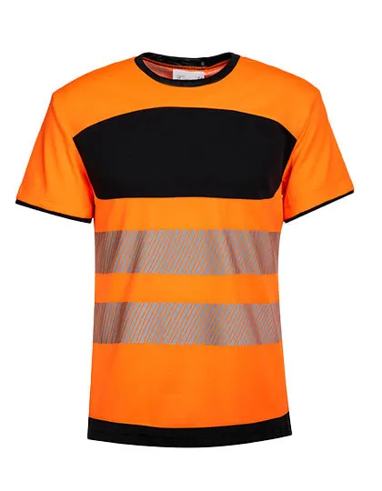 Veiligheid T-shirt Korntex EOST in Veiligheid T-shirt Korntex EOST Signaal Oranje-Zwart
