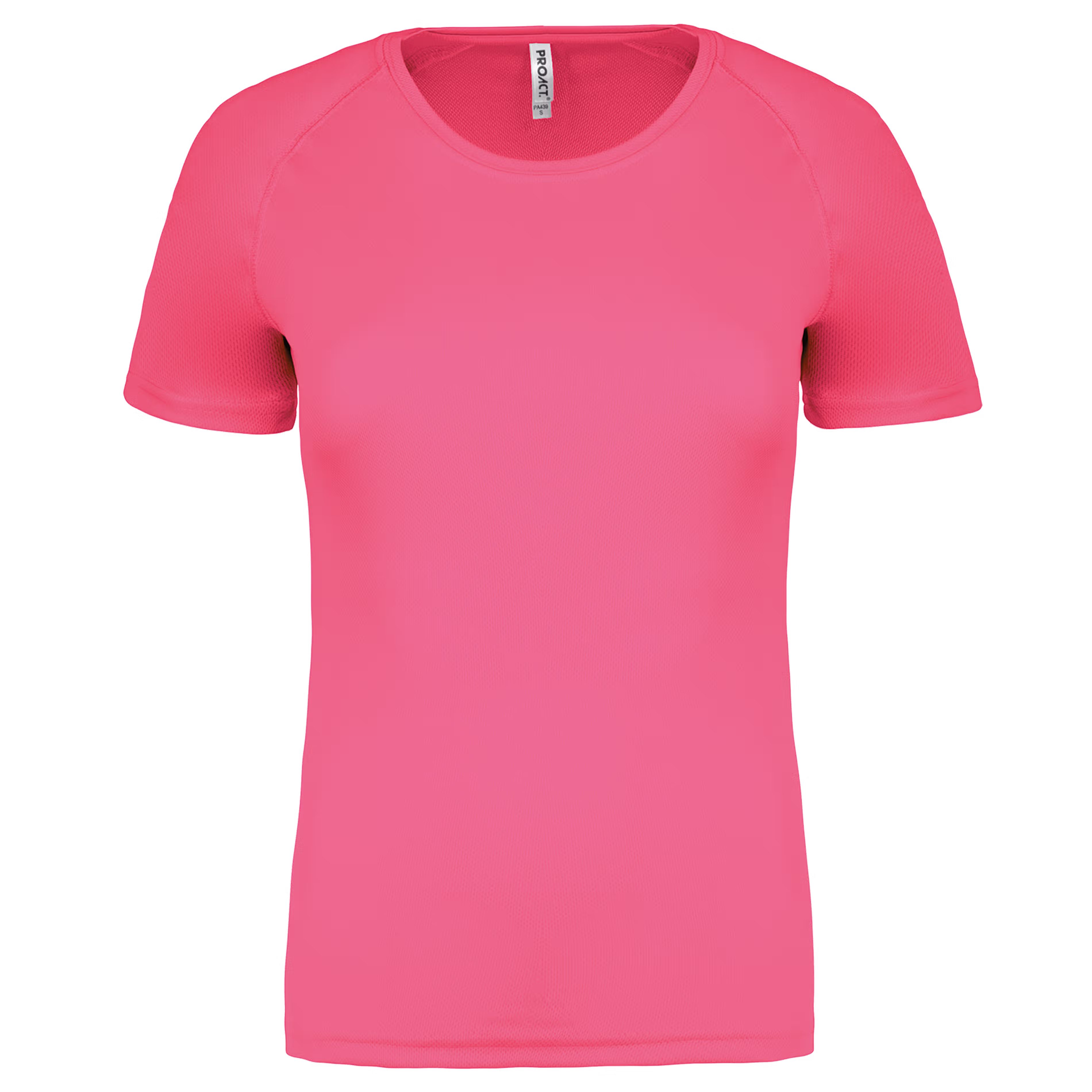 Dames Sportshirt Proact PA439 - Fluorescent Pink